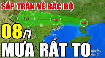 🔴[Trực Tiếp] Dự báo thời tiết hôm nay và ngày mai 8/7/2025 | dự báo thời tiết 3 ngày tới